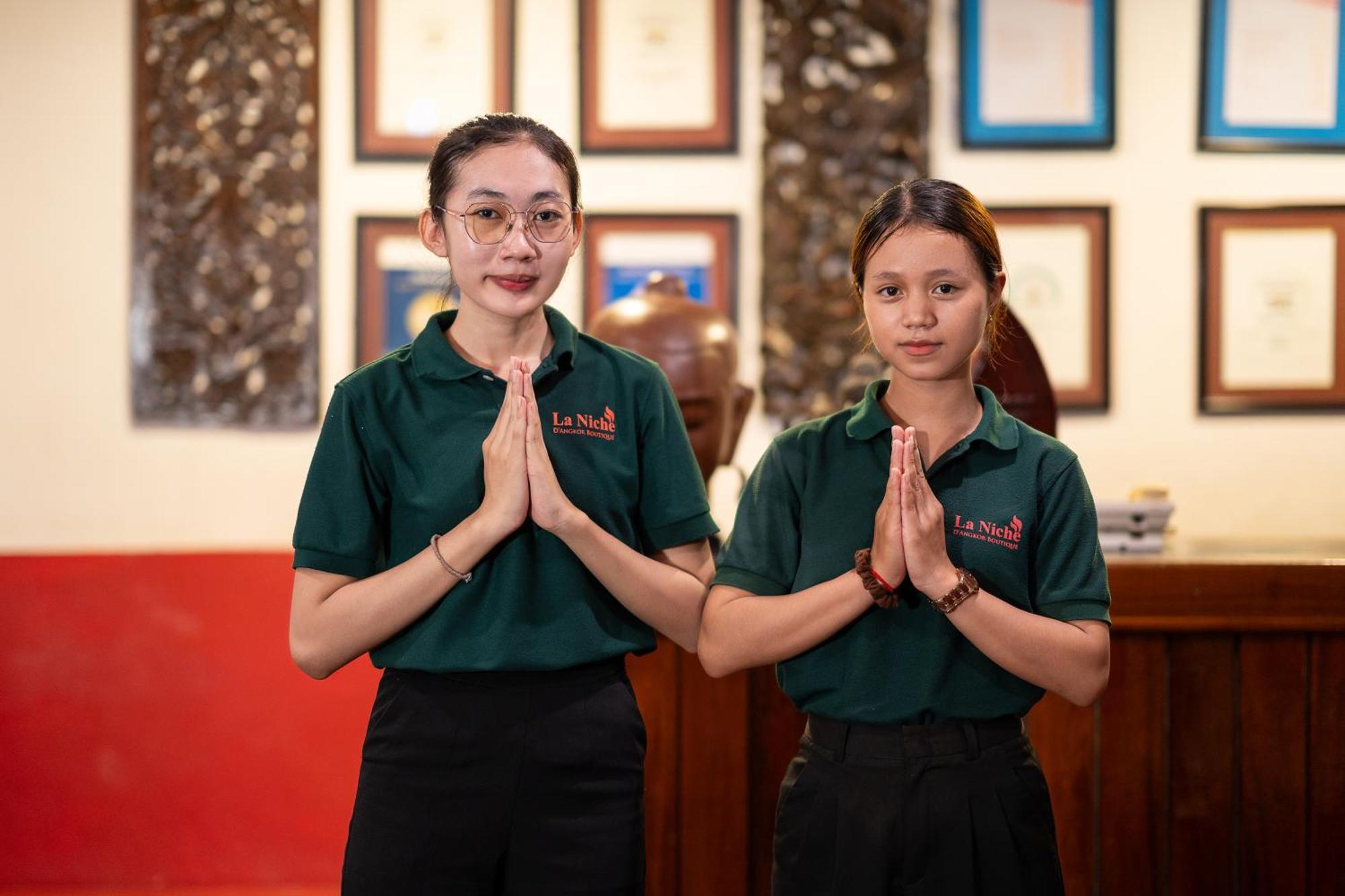 La Niche D'Angkor Boutique Hotel Siem Reap Exteriér fotografie
