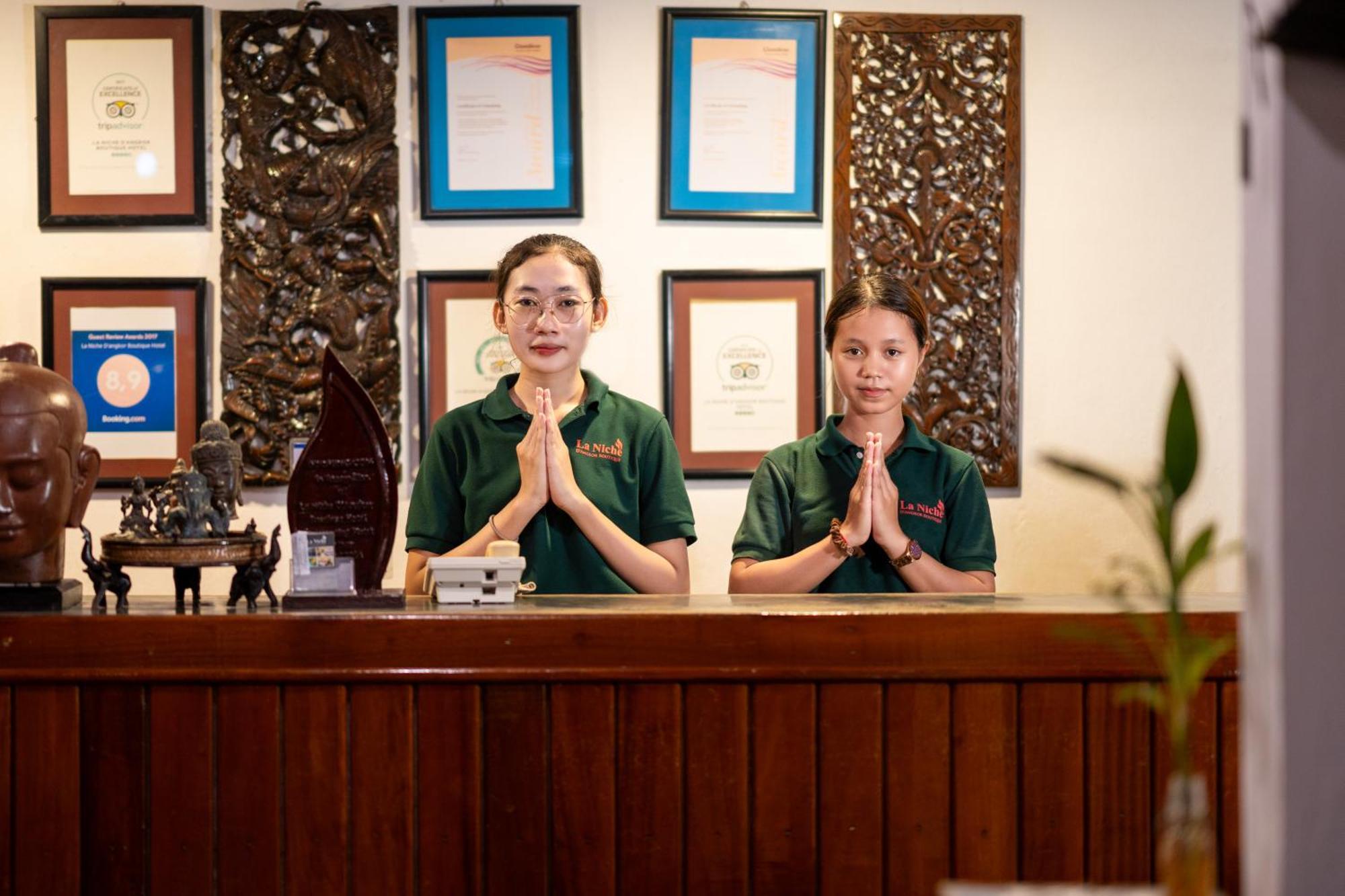 La Niche D'Angkor Boutique Hotel Siem Reap Exteriér fotografie